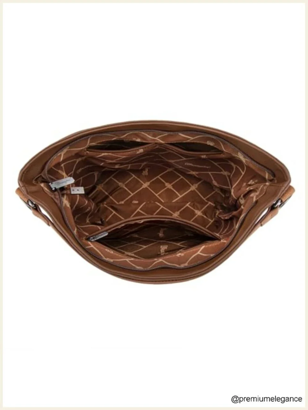 Faux Leather Embroidered Aztec Fringe Hobo Shoulder Bag Crossbody